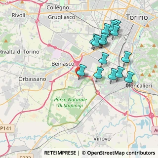Mappa Piazza Kennedy, 10092 Beinasco TO, Italia (4.02333)