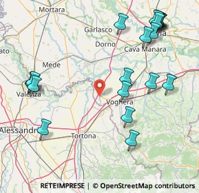 Mappa Via Oberdan, 27050 Casei Gerola PV, Italia (20.725)