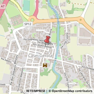 Mappa Via Roma, 17, 27050 Casei Gerola, Pavia (Lombardia)
