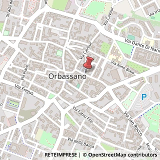 Mappa Via Roma, 23, 10043 Orbassano, Torino (Piemonte)