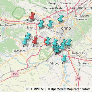 Mappa 10043 Borgaretto TO, Italia (6.17667)