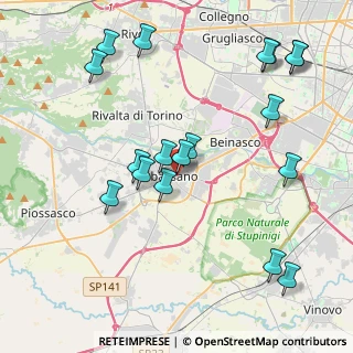 Mappa Via III Reggimento Alpini, 10043 Orbassano TO, Italia (4.62)