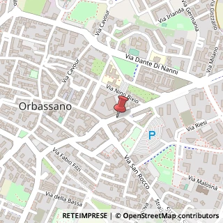 Mappa Via Alfieri Vittorio, 10, 10043 Orbassano, Torino (Piemonte)