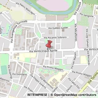 Mappa Via 25 aprile, 91/B, 10042 Nichelino, Torino (Piemonte)