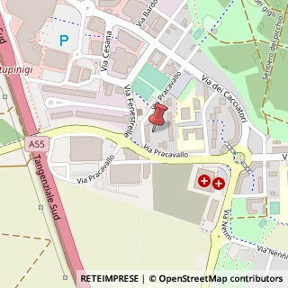 Mappa Via Pracavallo, 44, 10042 Nichelino, Torino (Piemonte)