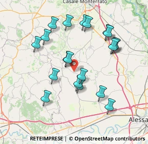 Mappa Strada Ca' Pomera, 15049 Vignale Monferrato AL (7.4495)