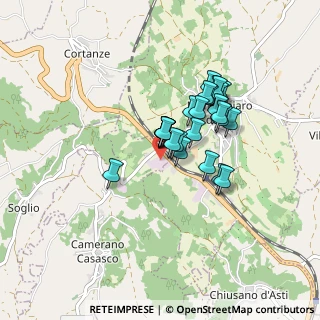 Mappa Via Regina Margherita, 14020 Camerano Casasco AT, Italia (0.61111)