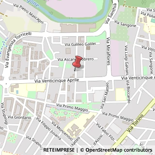 Mappa Via XXV Aprile, 85, 10042 Nichelino, Torino (Piemonte)