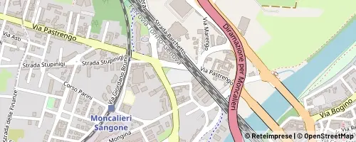 Mappa Moncalieri