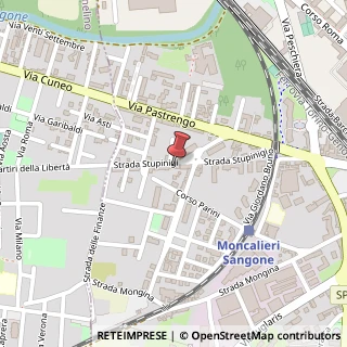 Mappa Strada Stupinigi, 16B, 10024 Moncalieri, Torino (Piemonte)
