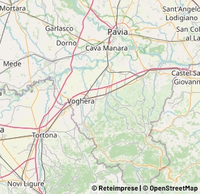 Mappa 27054 Montebello della Battaglia PV, Italia (8.979)