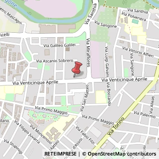 Mappa Via XXV Aprile, 76, 10042 Nichelino, Torino (Piemonte)