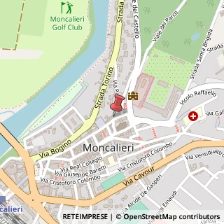 Mappa Via Vittorio Alfieri, 27B, 10024 Moncalieri, Torino (Piemonte)
