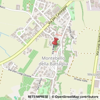 Mappa Via Roma, 51, 27054 Montebello della Battaglia, Pavia (Lombardia)
