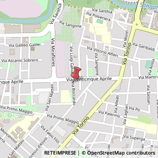 Mappa Via G. Boccardo,  10, 10042 Nichelino, Torino (Piemonte)