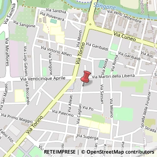 Mappa Via Cagliari, 32, 10042 Nichelino, Torino (Piemonte)