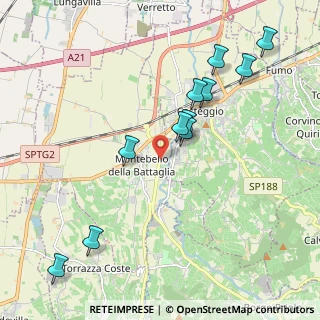 Mappa Via Domenico Mezzadra, 27054 Montebello della Battaglia PV, Italia (2.14364)