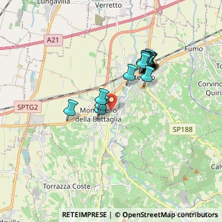 Mappa Via Domenico Mezzadra, 27054 Montebello della Battaglia PV, Italia (1.653)