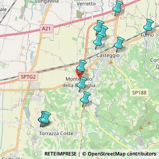 Mappa Via Roma, 27054 Montebello della Battaglia PV, Italia (2.48917)