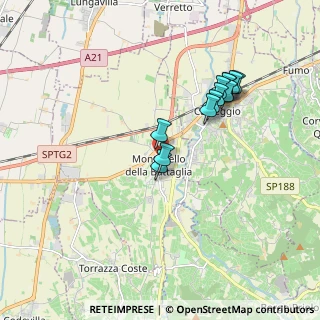 Mappa Via Giuseppe Garibaldi, 27054 Montebello della Battaglia PV, Italia (1.64167)