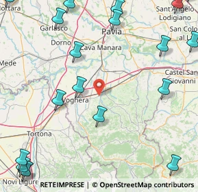 Mappa Via Giuseppe Garibaldi, 27054 Montebello della Battaglia PV, Italia (26.86842)