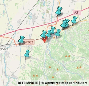 Mappa Via Giuseppe Garibaldi, 27054 Montebello della Battaglia PV, Italia (3.58308)