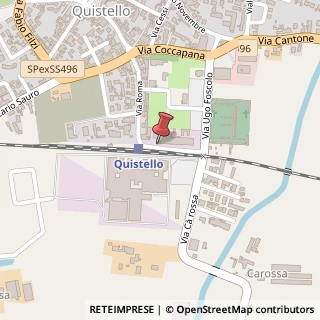Mappa Via Roma, 46, 46026 Quistello, Mantova (Lombardia)