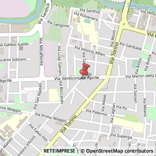 Mappa Via San Francesco D'Assisi, 90, 10042 Nichelino, Torino (Piemonte)