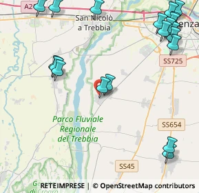 Mappa Via S. Quintino, 29020 Gossolengo PC, Italia (5.9165)