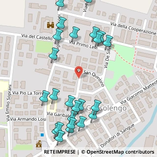 Mappa Via S. Quintino, 29020 Gossolengo PC, Italia (0.15)