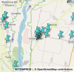 Mappa Via S. Quintino, 29020 Gossolengo PC, Italia (2.281)