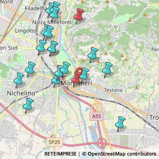 Mappa Piazza Baden Baden, 10024 Moncalieri TO, Italia (2.3095)