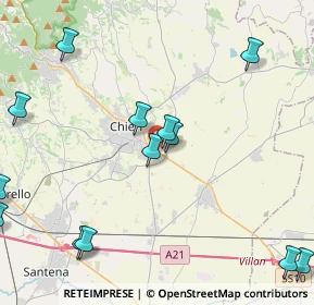 Mappa Ss 10 Km 18+000, 10023 Chieri TO, Italia (5.56)