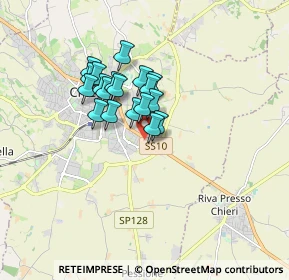 Mappa Ss 10 Km 18+000, 10023 Chieri TO, Italia (1.21)