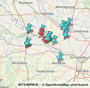 Mappa 46028 Sermide MN, Italia (11.16)