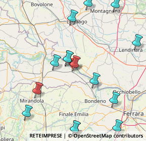 Mappa 46028 Sermide MN, Italia (19.662)