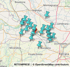 Mappa 46028 Sermide MN, Italia (10.7385)