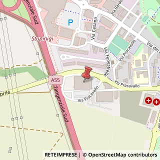 Mappa Via XXV Aprile, 206, 10042 Nichelino, Torino (Piemonte)