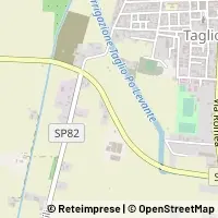 Mapa Taglio di Po
