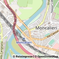 地図 Moncalieri