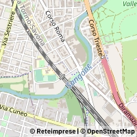 नक्शा Moncalieri