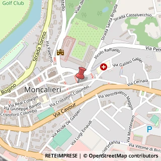 Mappa Via s. croce 29/b, 10024 Moncalieri, Torino (Piemonte)
