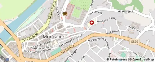 Mappa Moncalieri