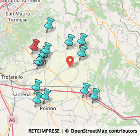 Mappa Strada della Martina, 10020 Oviglia , Italia (7.51286)