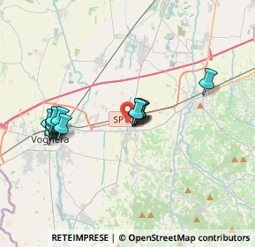 Mappa Strada Brassana Salice km.11 c.a.p. 27058, 27054 Voghera PV, Italia (3.53588)