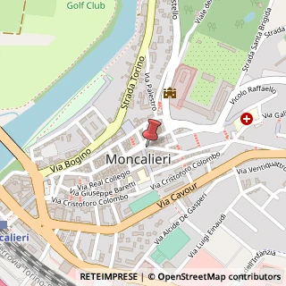 Mappa Piazza Vittorio Emanuele II, 1, 10024 Moncalieri, Torino (Piemonte)