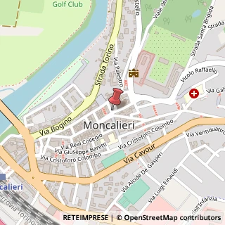 Mappa Piazza Vittorio Emanuele II, 10, 10024 Moncalieri, Torino (Piemonte)