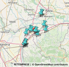 Mappa Via Arona, 27058 Voghera PV, Italia (10.01133)