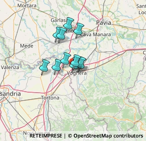 Mappa Via Arona, 27058 Voghera PV, Italia (8.10818)