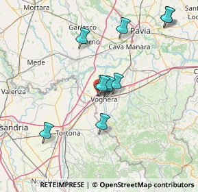 Mappa Via Arona, 27058 Voghera PV, Italia (21.13462)